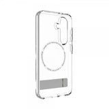 dbramante1928 Samsung Galaxy S25 Kuori Iceland Pro Qi2 Kickstand Läpinäkyvä
