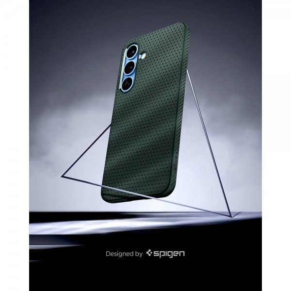 Spigen Samsung Galaxy S25 Kuori Liquid Air Abyss Green