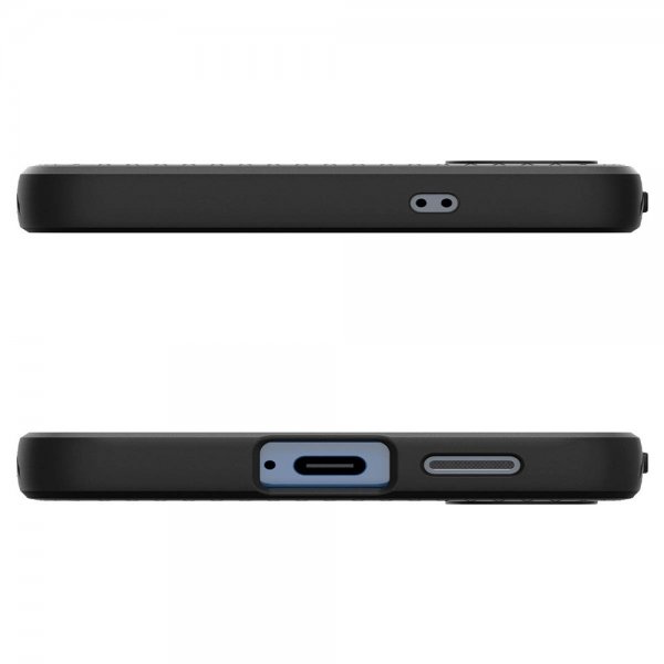 Spigen Samsung Galaxy S25 Suojakuori Liquid Air Mattamusta