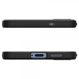 Spigen Samsung Galaxy S25 Suojakuori Liquid Air Mattamusta