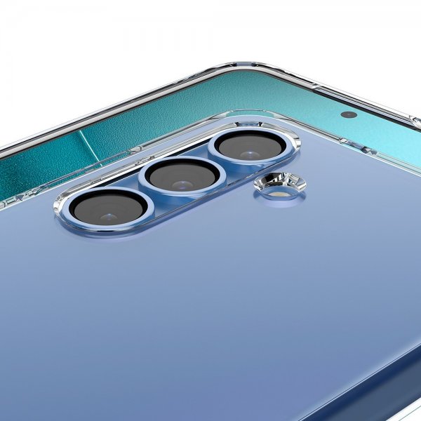 Spigen Samsung Galaxy S25 -kuori Liquid Crystal Crystal Clear