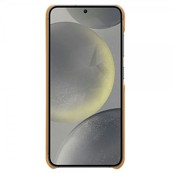Samsung Galaxy S25 Kuori kahdella korttipaikalla, vaaleanruskea