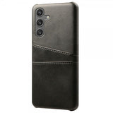 Samsung Galaxy S25 Kuori kahdella korttipaikalla Musta