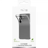 Puro Samsung Galaxy S25 -kuori, läpinäkyvä (Nude)