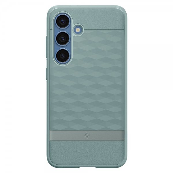 Spigen Samsung Galaxy S25 -suojakuori Parallax MagFit Sage Green