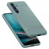 Spigen Samsung Galaxy S25 -suojakuori Parallax MagFit Sage Green