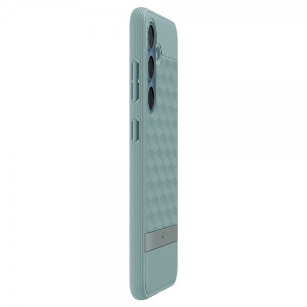 Spigen Samsung Galaxy S25 -suojakuori Parallax MagFit Sage Green