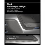 Spigen Samsung Galaxy S25 -kuori, Rugged Armor MagFit, Marble Gray