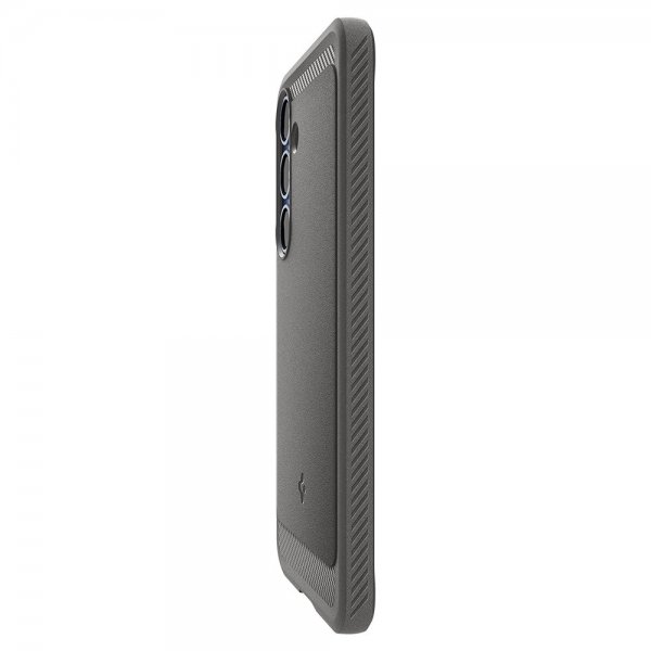 Spigen Samsung Galaxy S25 -kuori, Rugged Armor MagFit, Marble Gray