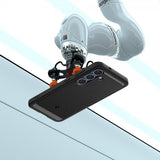Spigen Samsung Galaxy S25 -suojakuori Rugged Armor MagFit Matte Black