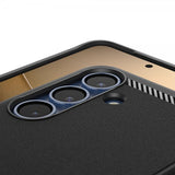 Spigen Samsung Galaxy S25 -suojakuori Rugged Armor MagFit Matte Black