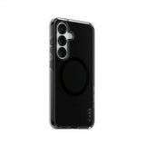 CARE by PanzerGlass Samsung Galaxy S25 -kuori Smokey MagSafe musta