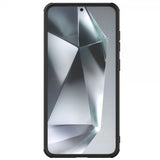 Nillkin Samsung Galaxy S25 -suojakuori, Super Frosted Shield Pro, musta
