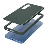 Spigen Samsung Galaxy S25 -kuori Thin Fit MagFit Abyss Green