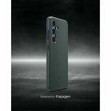 Spigen Samsung Galaxy S25 -kuori Thin Fit MagFit Abyss Green