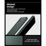 Spigen Samsung Galaxy S25 -kuori Thin Fit MagFit Abyss Green