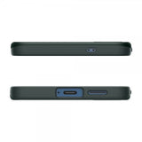 Spigen Samsung Galaxy S25 -kuori Thin Fit MagFit Abyss Green