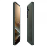 Spigen Samsung Galaxy S25 -kuori Thin Fit MagFit Abyss Green