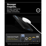 Spigen Samsung Galaxy S25 -kuori, Thin Fit MagFit, musta