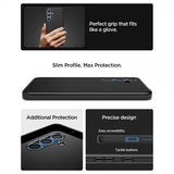Spigen Samsung Galaxy S25 -kuori, Thin Fit MagFit, musta