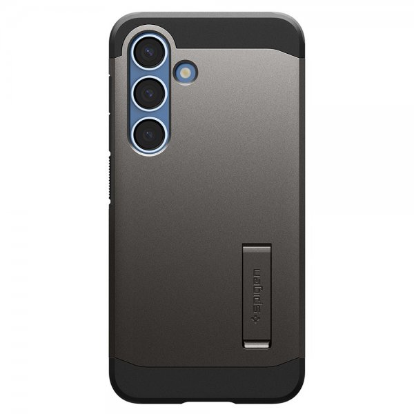 Spigen Samsung Galaxy S25 -suojakuori Tough Armor MagFit Gunmetal