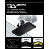 Spigen Samsung Galaxy S25 -kuori Tough Armor MagFit, musta