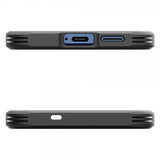 Spigen Samsung Galaxy S25 -kuori Tough Armor MagFit, musta