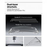 Spigen Samsung Galaxy S25 -kuori Ultra Hybrid Crystal Clear