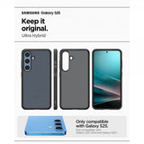 Spigen Samsung Galaxy S25 -suojakuori Ultra Hybrid Frost Black