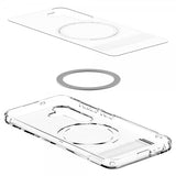 Spigen Samsung Galaxy S25 -kuori Ultra Hybrid S MagFit Clear White