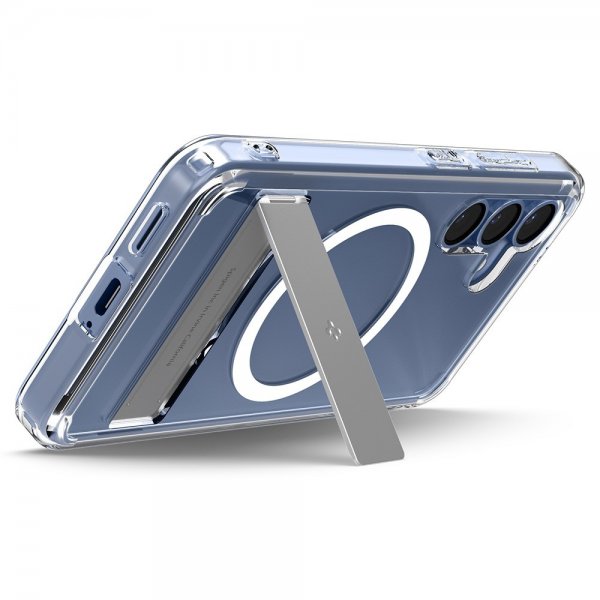 Spigen Samsung Galaxy S25 -kuori Ultra Hybrid S MagFit Clear White