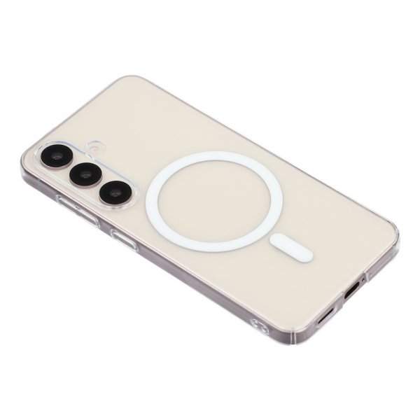 Samsung Galaxy S25 Kuori Erittäin Ohut MagSafe Läpinäkyvä