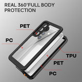 Redpepper Samsung Galaxy S25 Kuori Vedenkestävä IP68 Musta