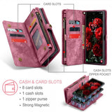 CaseMe Samsung Galaxy S25 Ultra Kotelo 008 Series Irrotettava Kuori Punainen