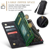 CaseMe Samsung Galaxy S25 Ultra Kotelo 008 Series Irrotettava Kuori Musta