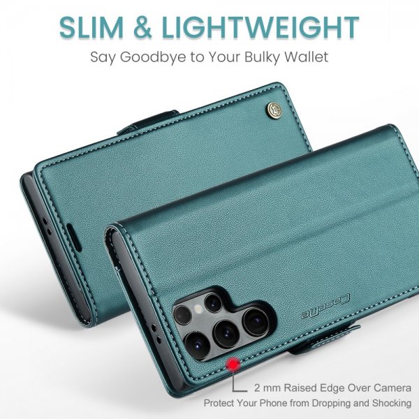 CaseMe Samsung Galaxy S25 Ultra Kotelo 023 Series Vihreä