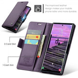 CaseMe Samsung Galaxy S25 Ultra Kotelo 023 Series Violetti