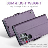 CaseMe Samsung Galaxy S25 Ultra Kotelo 023 Series Violetti