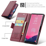 CaseMe Samsung Galaxy S25 Ultra -kotelo, 023 Series, punainen