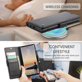 CaseMe Samsung Galaxy S25 Ultra Kotelo 023 Series Musta