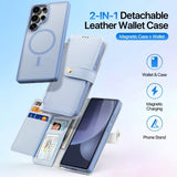 Dux Ducis Samsung Galaxy S25 Ultra -suojakuori 2-in-1 Lawa Series MagSafe sininen