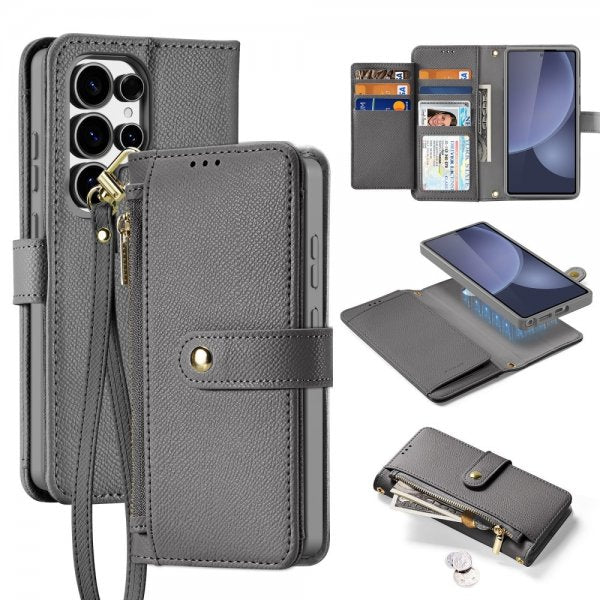Dux Ducis Samsung Galaxy S25 Ultra -suojakuori 2-in-1 Lawa Series MagSafe harmaa