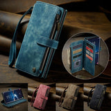 CaseMe Samsung Galaxy S25 Ultra C30 Series -kotelo, sininen
