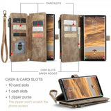 CaseMe Samsung Galaxy S25 Ultra -suojakotelo, C30 Series, ruskea