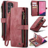 CaseMe Samsung Galaxy S25 Ultra -kotelo C30-sarja Punainen