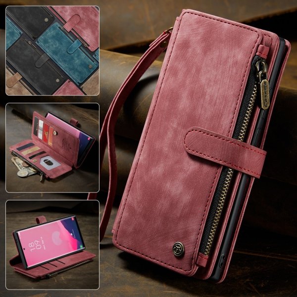 CaseMe Samsung Galaxy S25 Ultra -kotelo C30-sarja Punainen