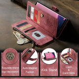 CaseMe Samsung Galaxy S25 Ultra -kotelo C30-sarja Punainen