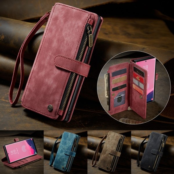 CaseMe Samsung Galaxy S25 Ultra -kotelo C30-sarja Punainen