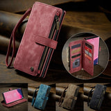 CaseMe Samsung Galaxy S25 Ultra -kotelo C30-sarja Punainen