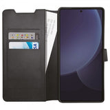 Vivanco Samsung Galaxy S25 Ultra -suojakotelo Classic Wallet, musta